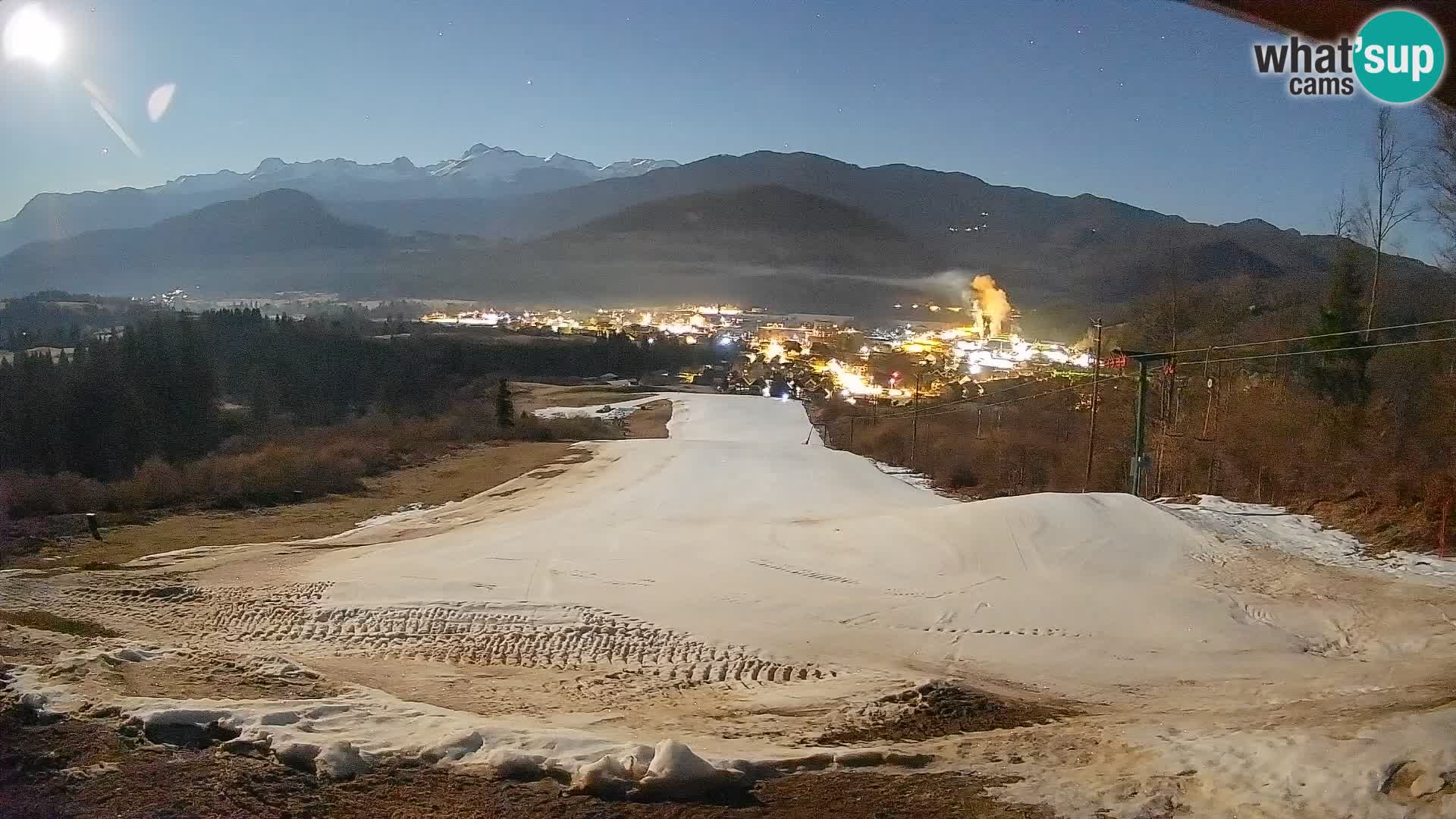 Livekamera Bohinjska Bistrica – Liveblick von der Skistation Kozji Hrbet