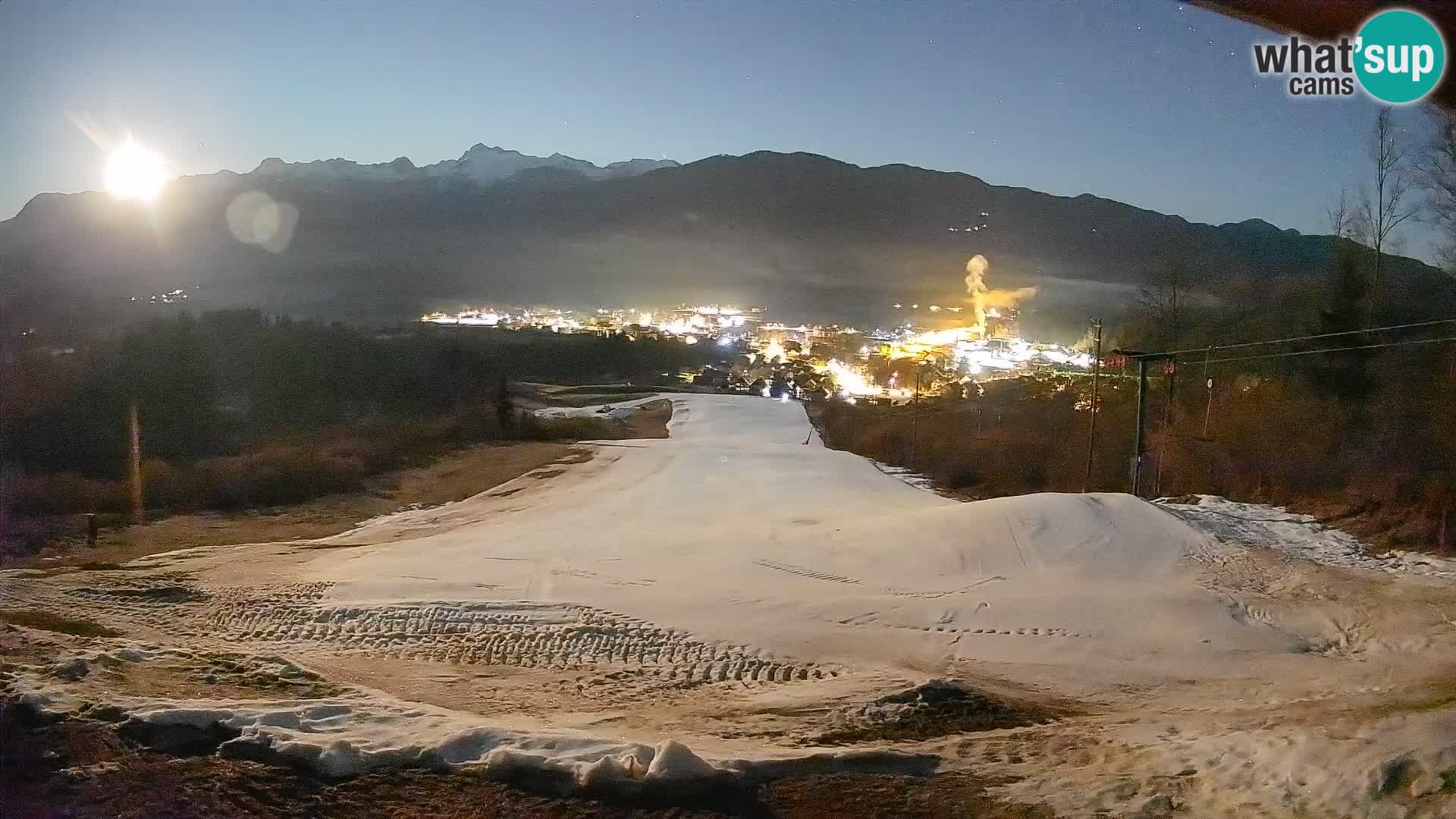 Webcam Bohinjska Bistrica – Vue en direct depuis la station de ski Kozji Hrbet