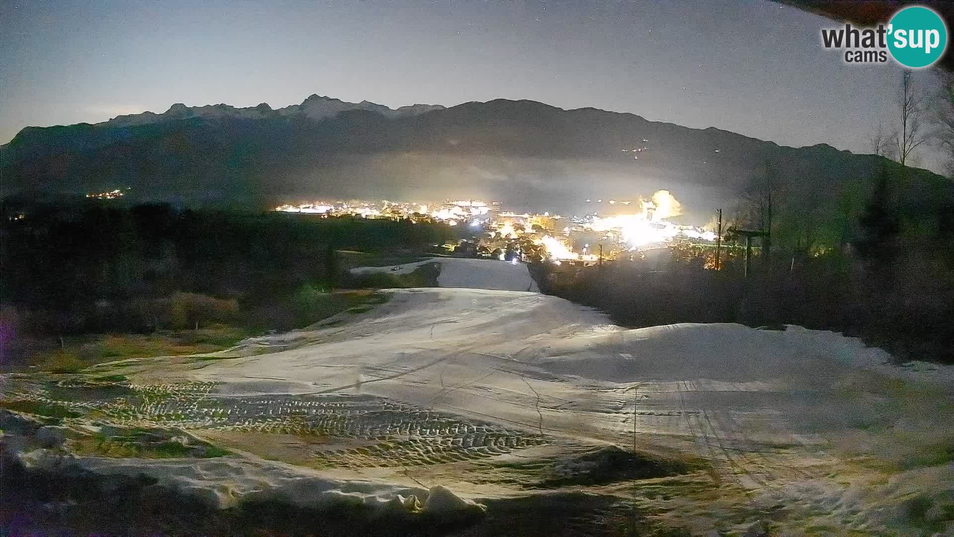 Webcam Bohinjska Bistrica – Vista live dalla stazione sciistica Kozji Hrbet