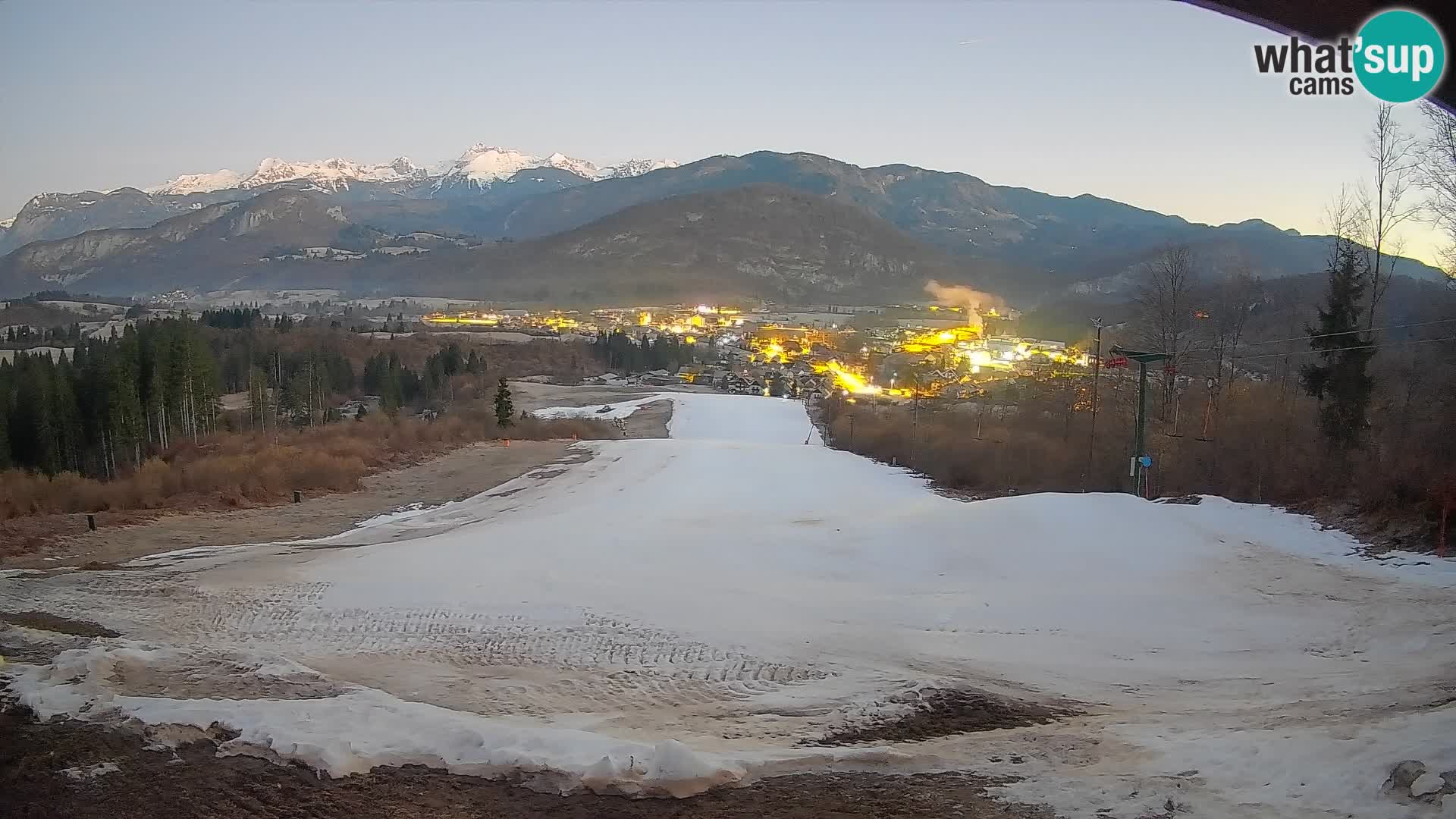 Cámara en vivo Bohinjska Bistrica – Vista en directo desde la estación de esquí Kozji Hrbet