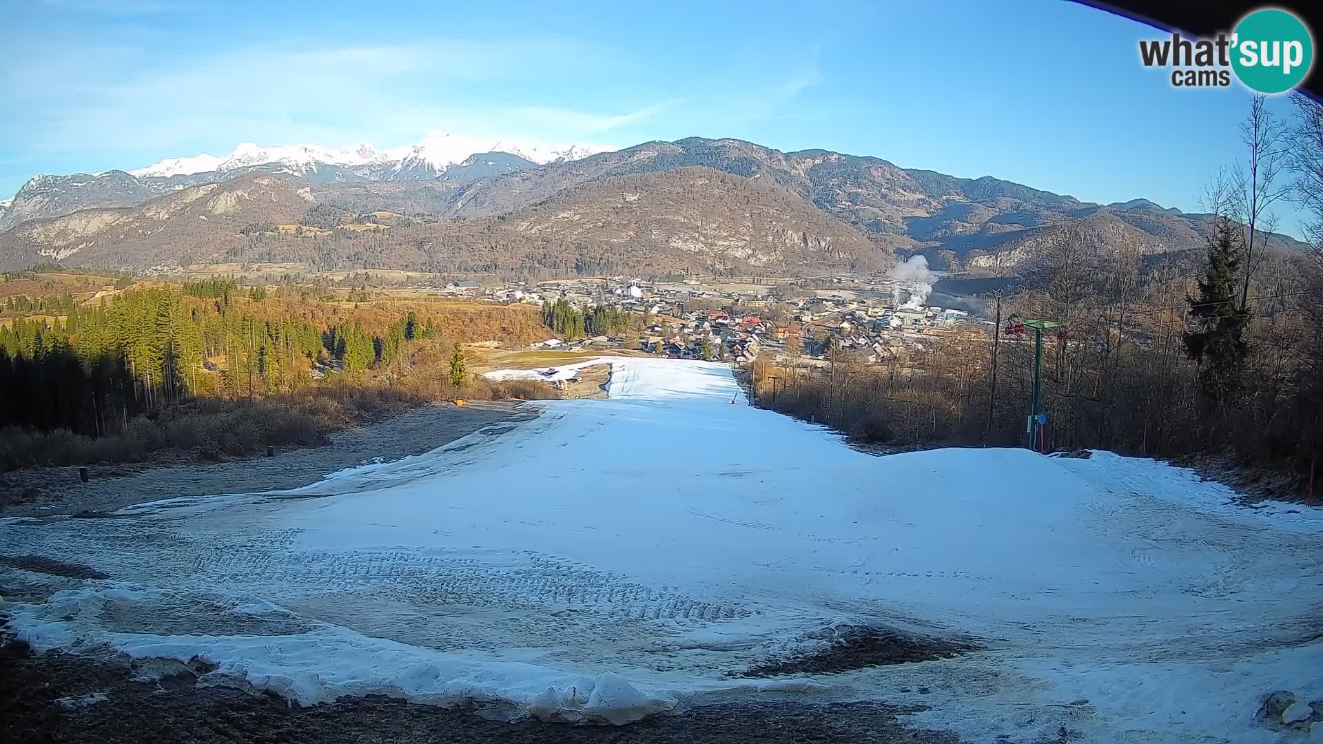Livekamera Bohinjska Bistrica – Liveblick von der Skistation Kozji Hrbet