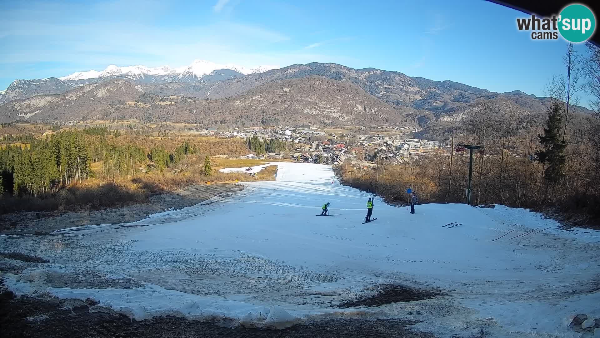 Webcam Bohinjska Bistrica – Vista live dalla stazione sciistica Kozji Hrbet