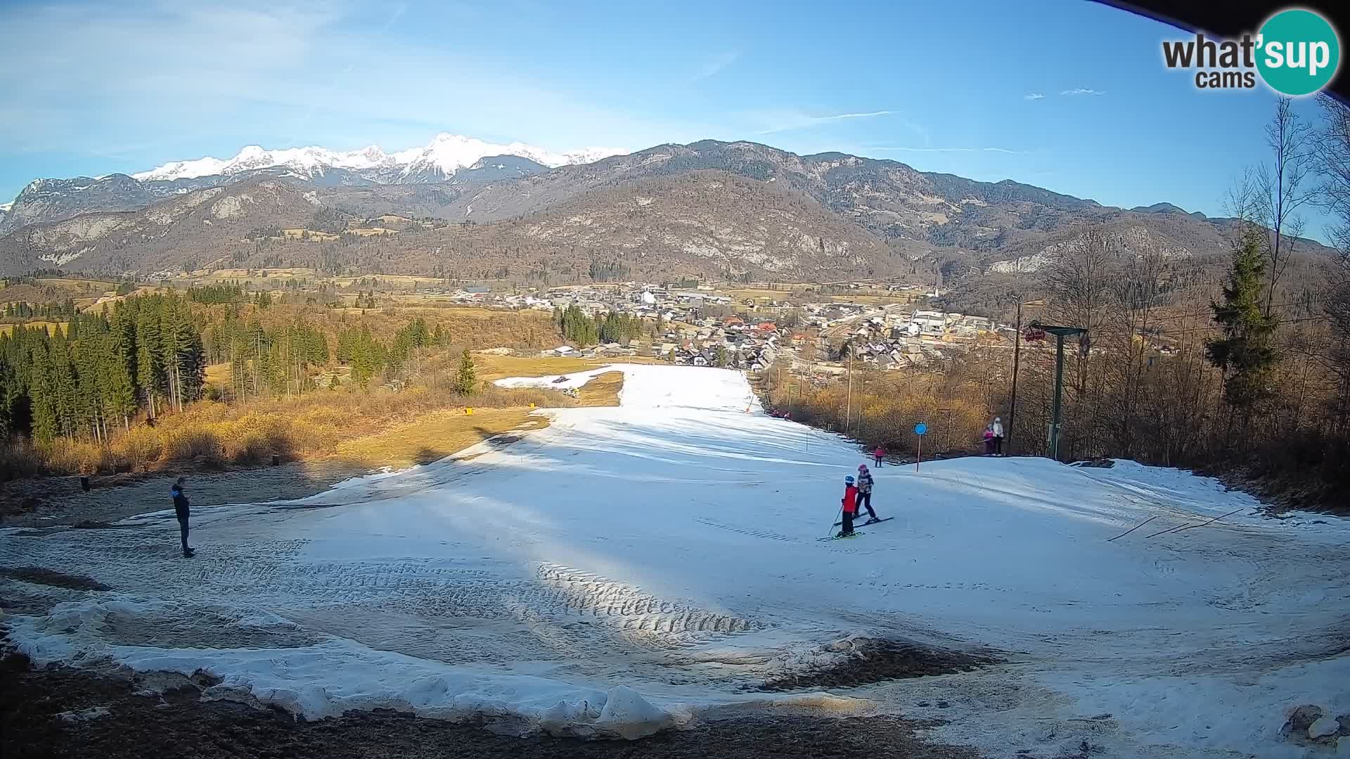 Webcam Bohinjska Bistrica – Vista live dalla stazione sciistica Kozji Hrbet