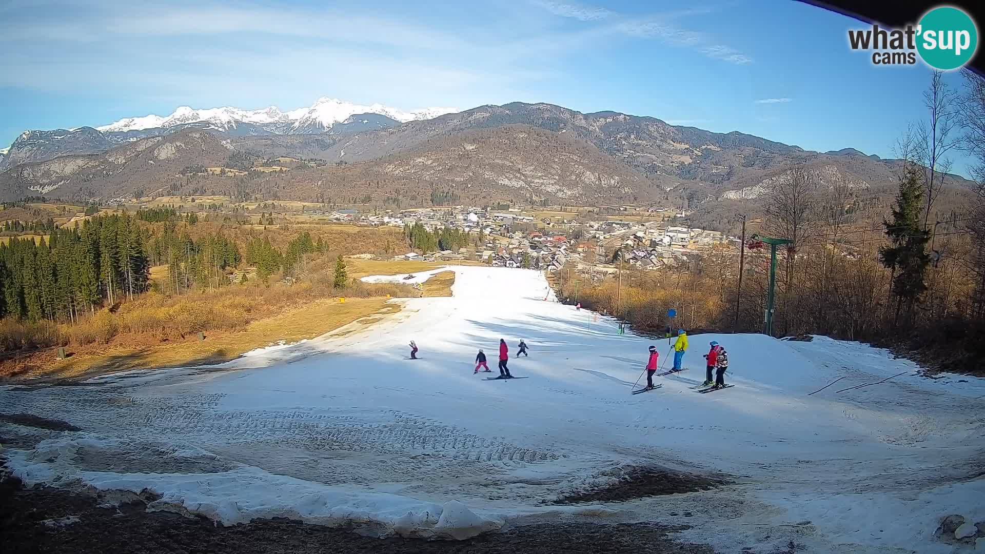 Livekamera Bohinjska Bistrica – Liveblick von der Skistation Kozji Hrbet