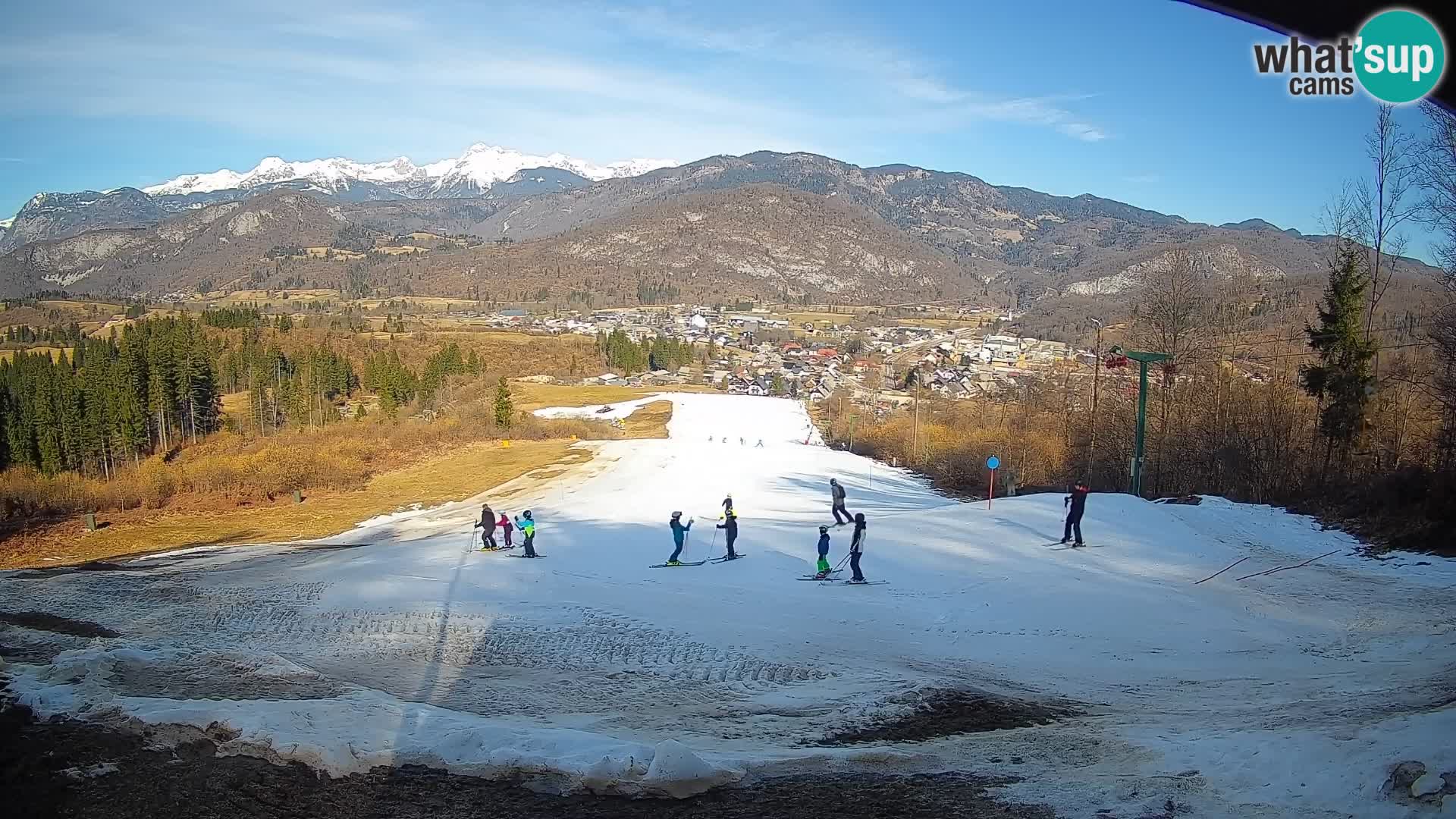 Webcam Bohinjska Bistrica – Vue en direct depuis la station de ski Kozji Hrbet