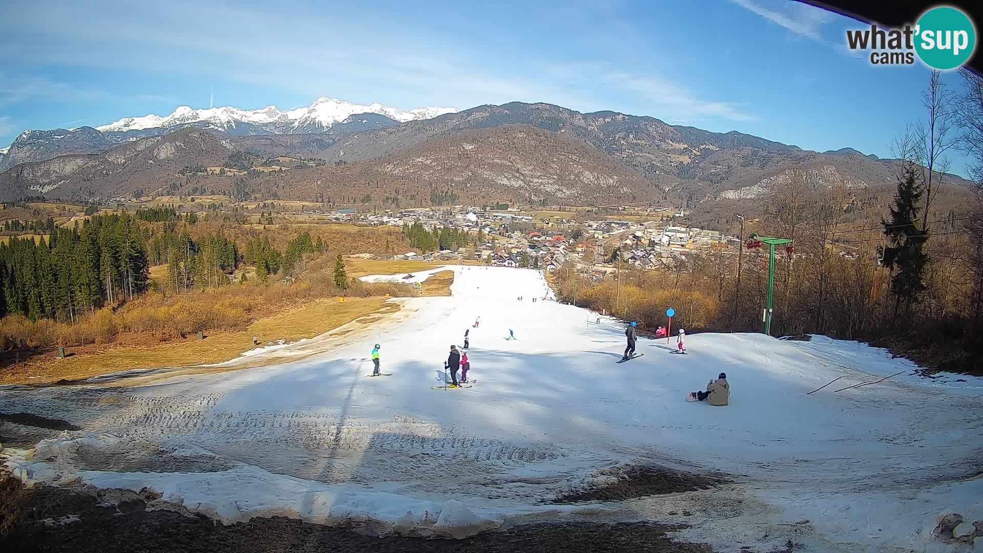 Webcam Bohinjska Bistrica – Vista live dalla stazione sciistica Kozji Hrbet