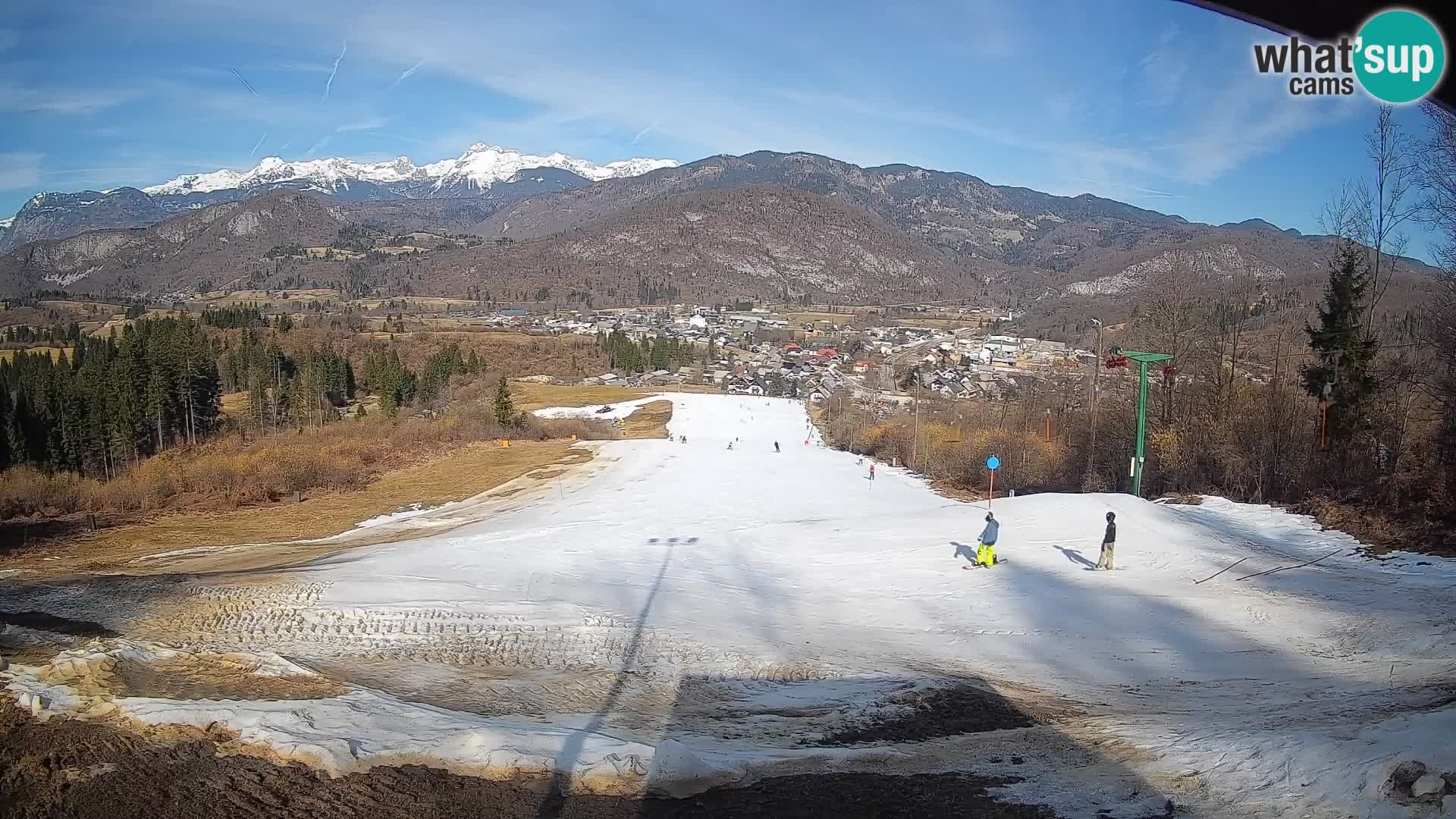 Webcam Bohinjska Bistrica – Vista live dalla stazione sciistica Kozji Hrbet