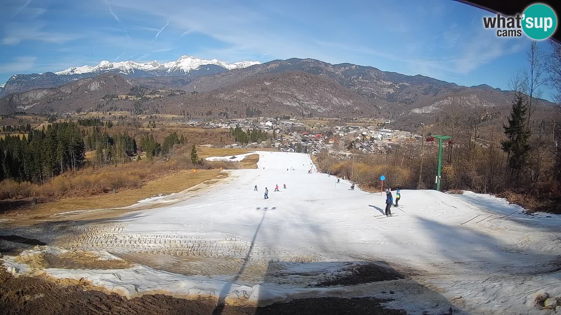 Cámara en vivo Bohinjska Bistrica – Vista en directo desde la estación de esquí Kozji Hrbet