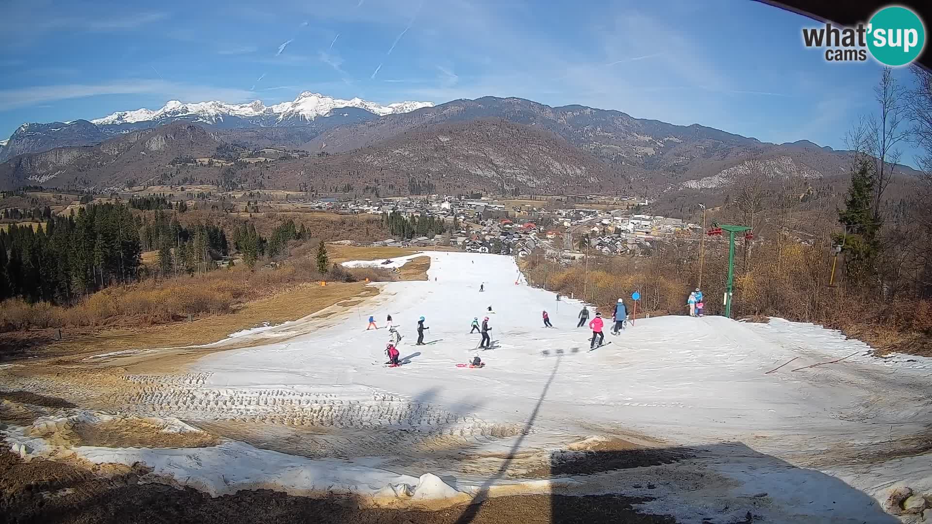 Webcam Bohinjska Bistrica – Vue en direct depuis la station de ski Kozji Hrbet