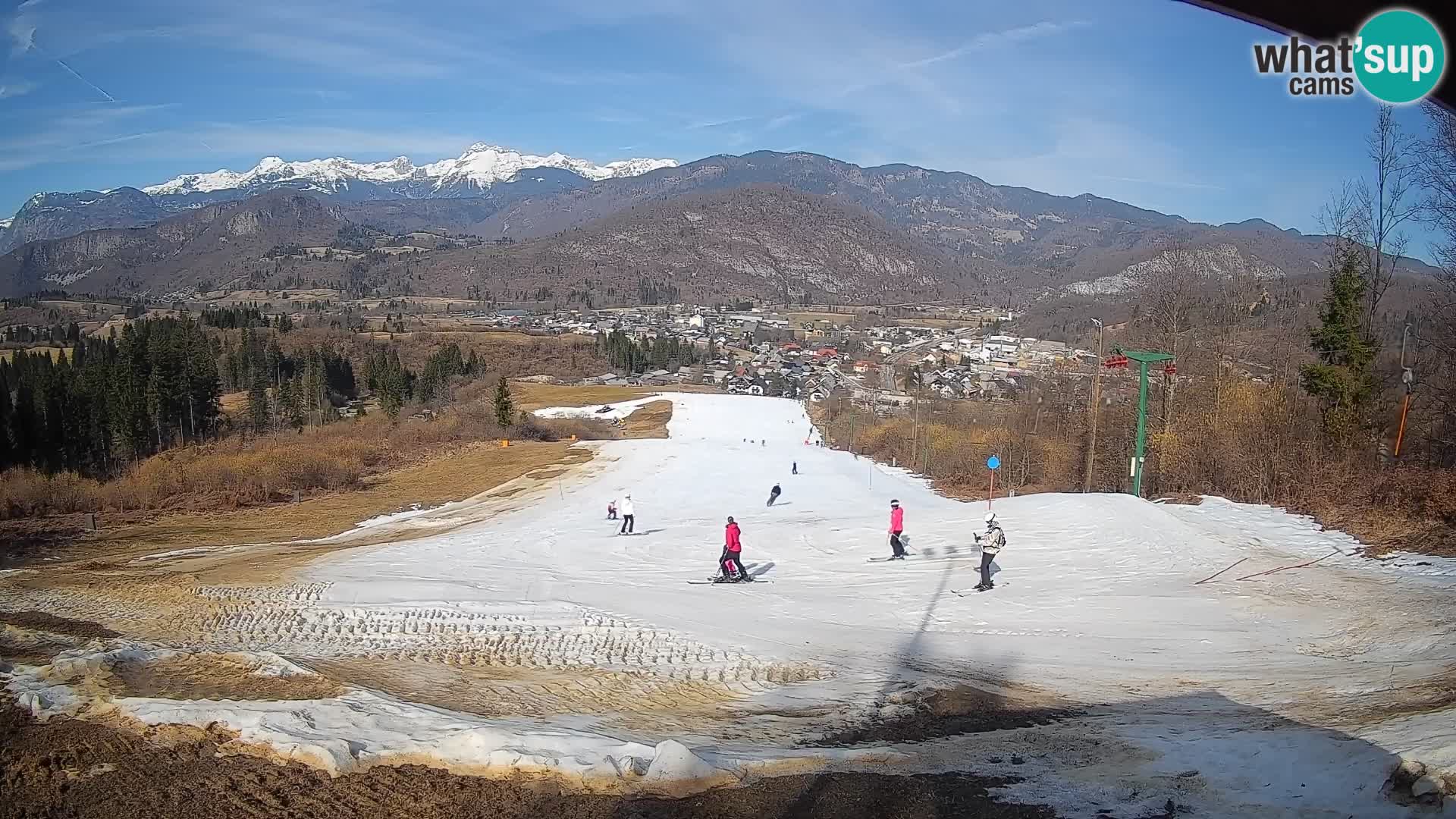 Livekamera Bohinjska Bistrica – Liveblick von der Skistation Kozji Hrbet