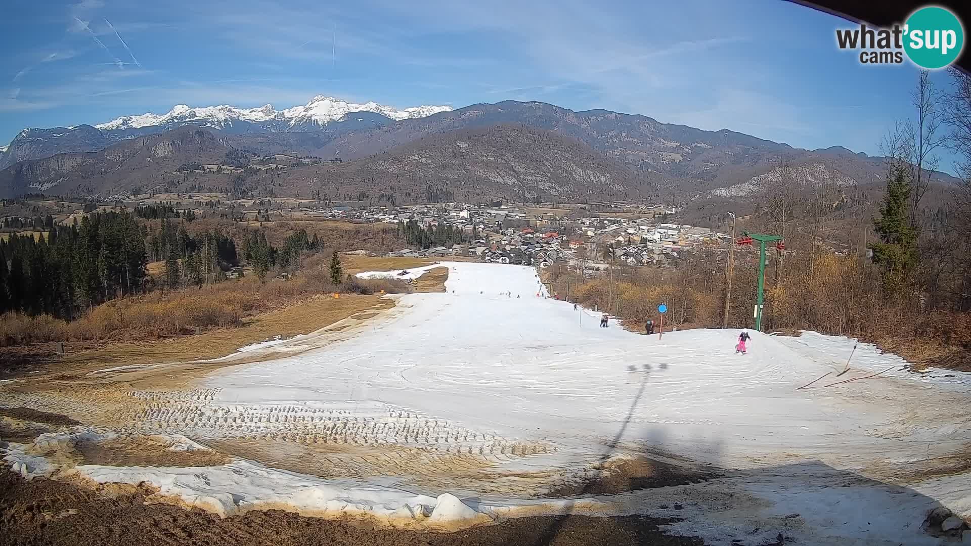 Webcam Bohinjska Bistrica – Live View from Kozji Hrbet Ski Station