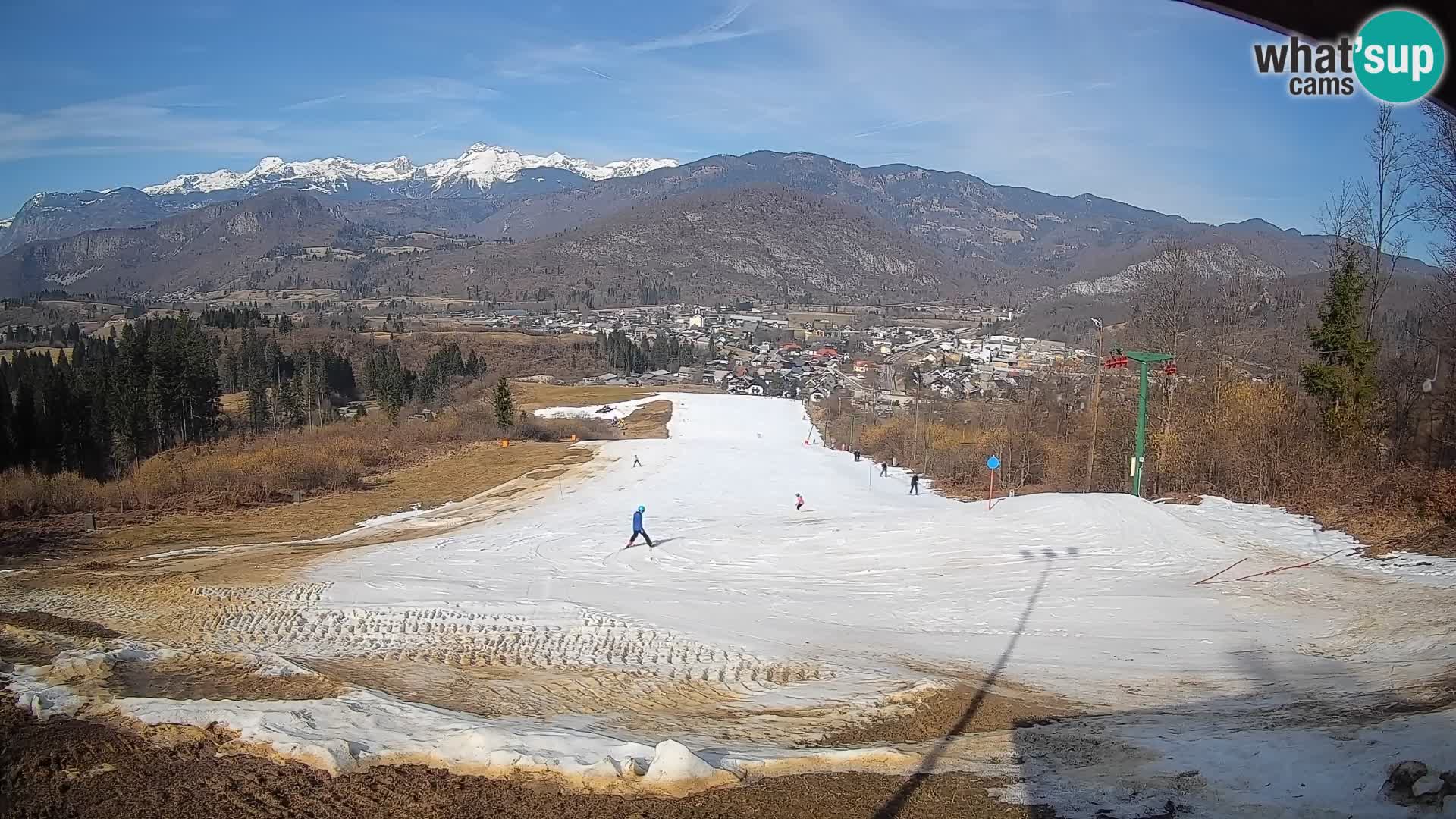 Webcam Bohinjska Bistrica – Live View from Kozji Hrbet Ski Station
