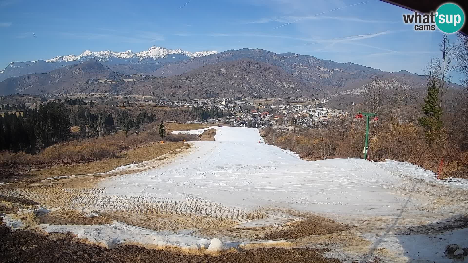 Webcam Bohinjska Bistrica – Live View from Kozji Hrbet Ski Station