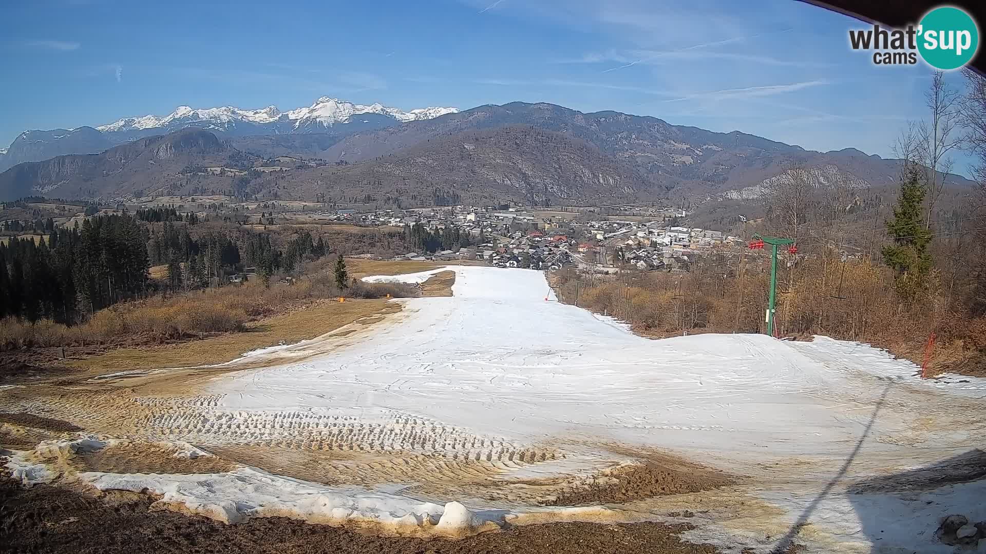 Webcam Bohinjska Bistrica – Live View from Kozji Hrbet Ski Station