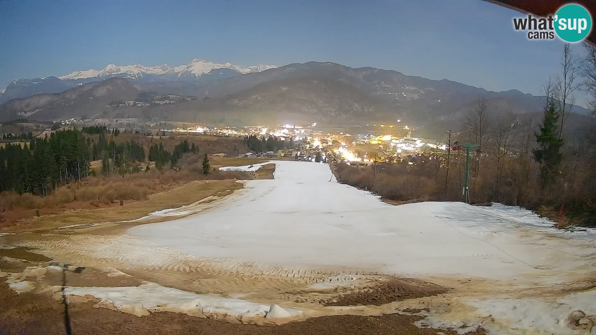 Livekamera Bohinjska Bistrica – Liveblick von der Skistation Kozji Hrbet