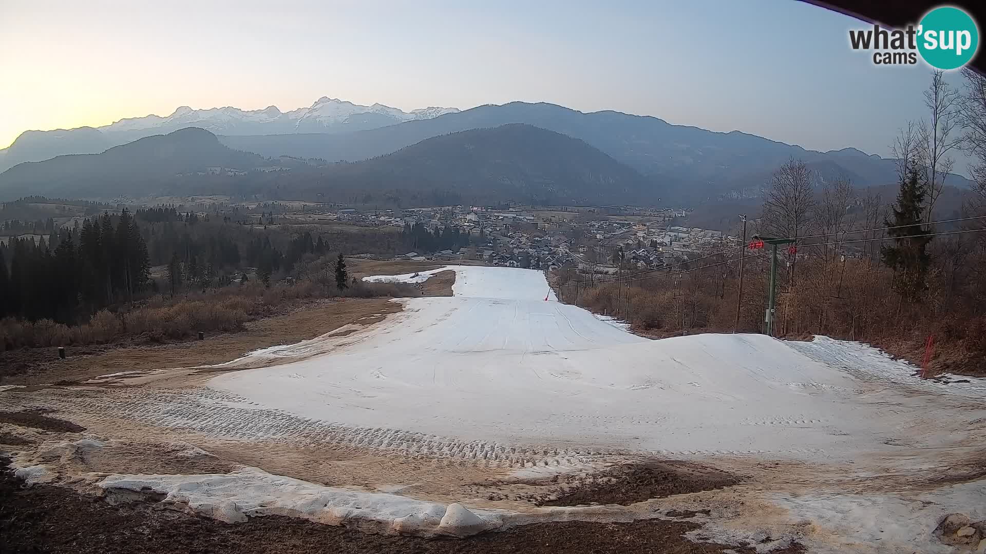 Cámara en vivo Bohinjska Bistrica – Vista en directo desde la estación de esquí Kozji Hrbet