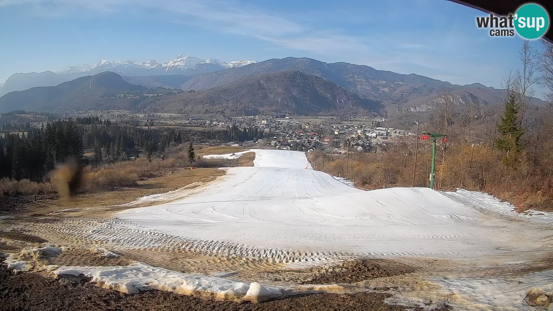 Webcam Bohinjska Bistrica – Vue en direct depuis la station de ski Kozji Hrbet