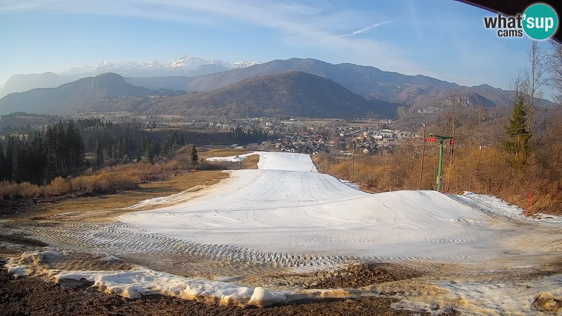 Cámara en vivo Bohinjska Bistrica – Vista en directo desde la estación de esquí Kozji Hrbet