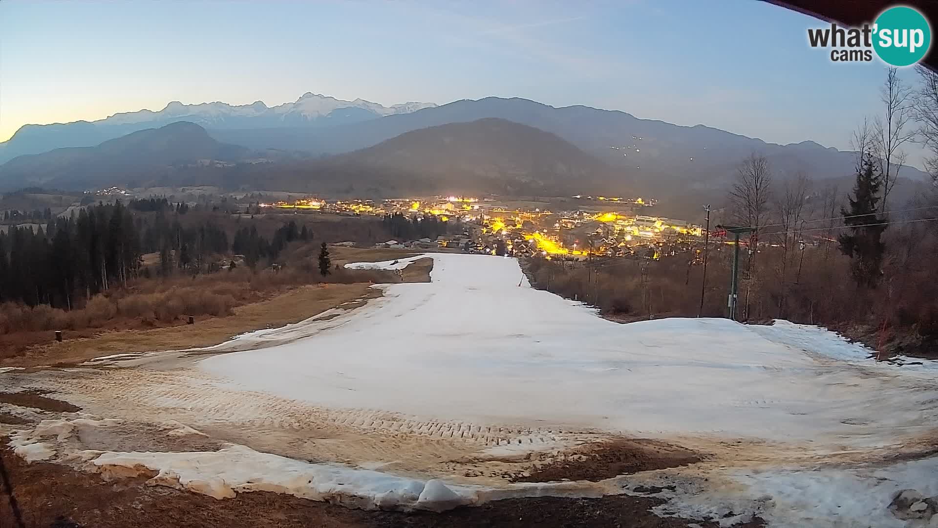 Livekamera Bohinjska Bistrica – Liveblick von der Skistation Kozji Hrbet