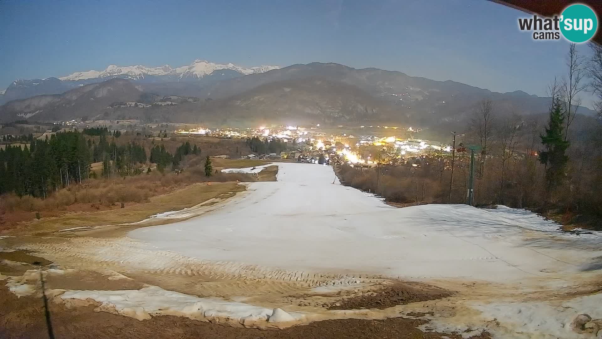 Webcam Bohinjska Bistrica – Live View from Kozji Hrbet Ski Station