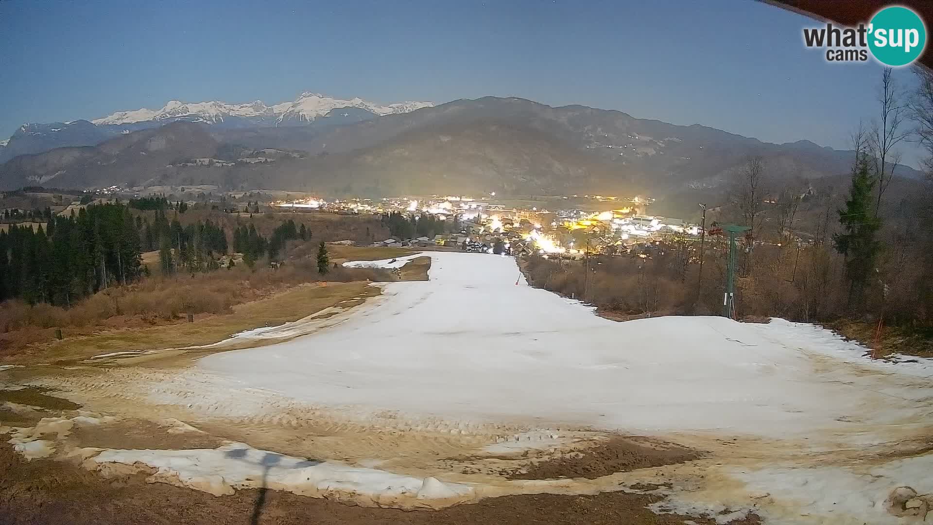 Livekamera Bohinjska Bistrica – Liveblick von der Skistation Kozji Hrbet