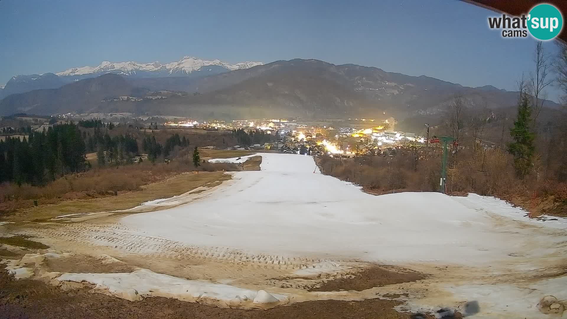 Cámara en vivo Bohinjska Bistrica – Vista en directo desde la estación de esquí Kozji Hrbet