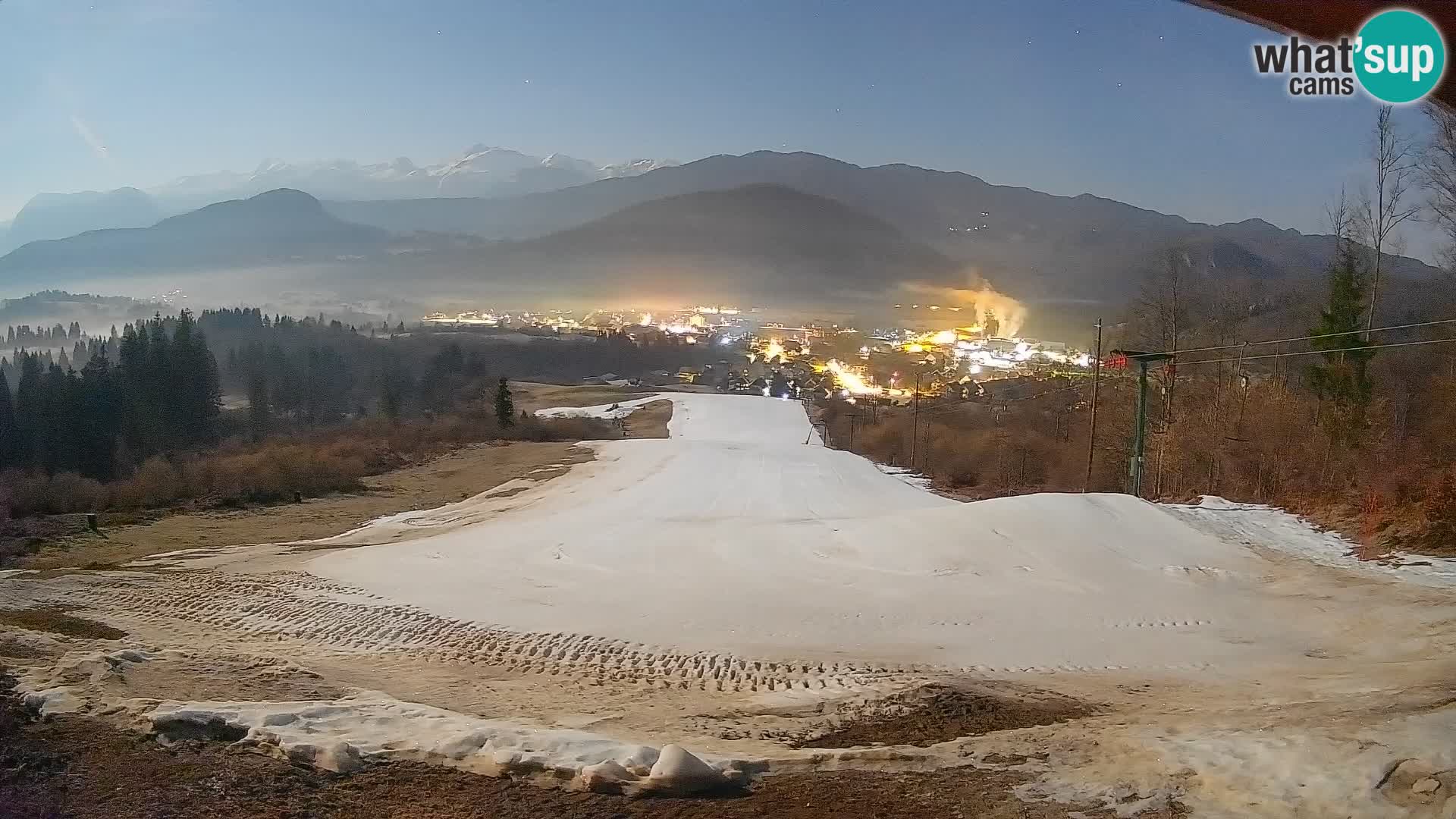 Livekamera Bohinjska Bistrica – Liveblick von der Skistation Kozji Hrbet