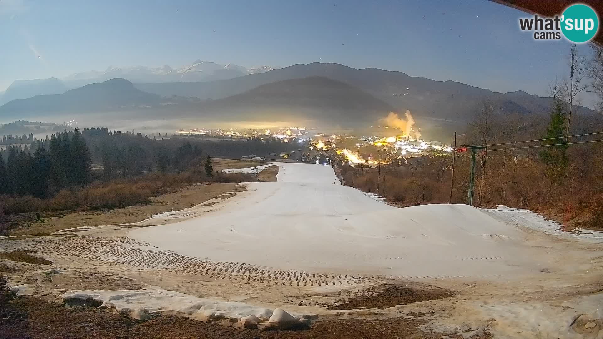 Livekamera Bohinjska Bistrica – Liveblick von der Skistation Kozji Hrbet