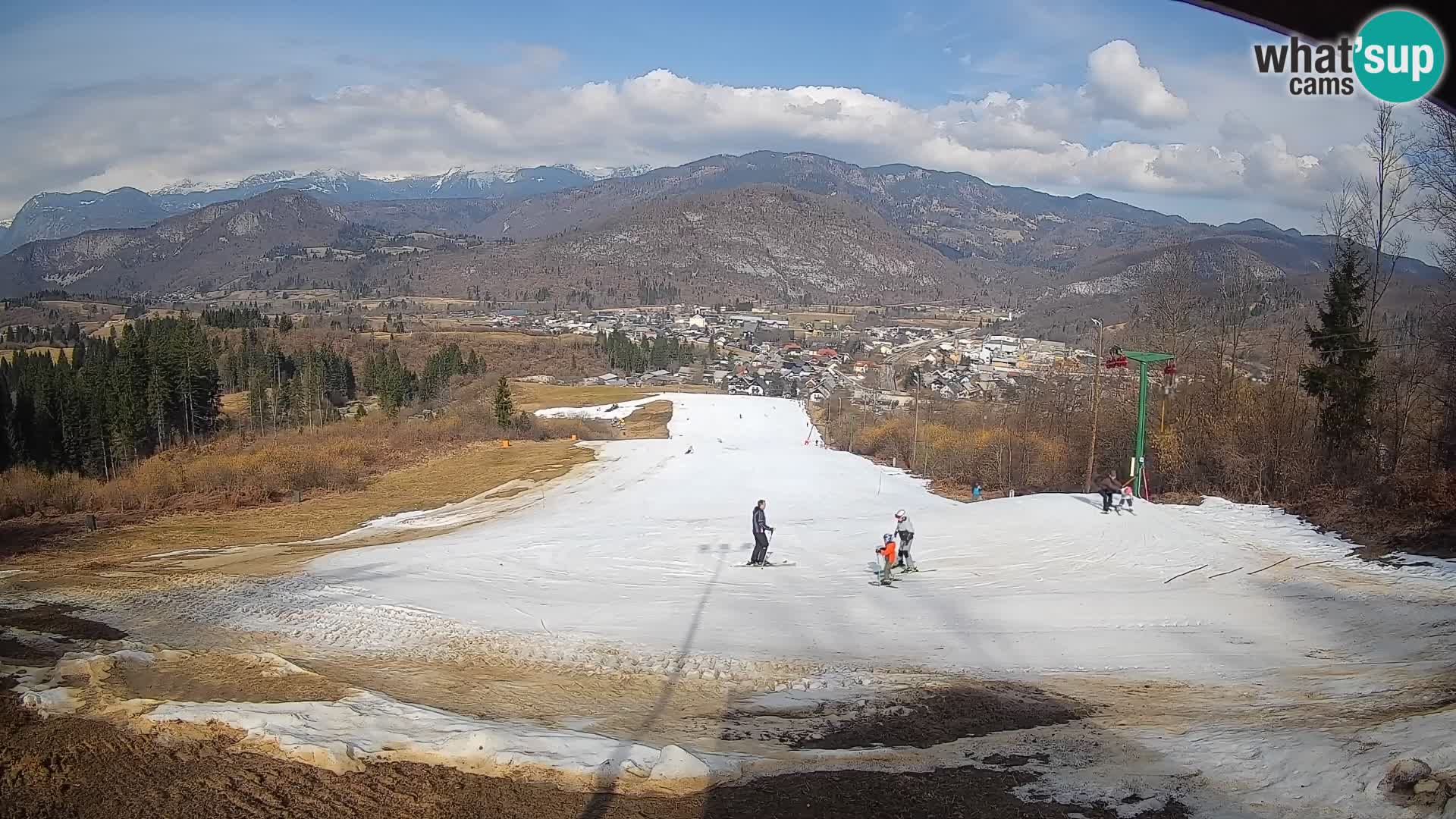 Webcam Bohinjska Bistrica – Vista live dalla stazione sciistica Kozji Hrbet