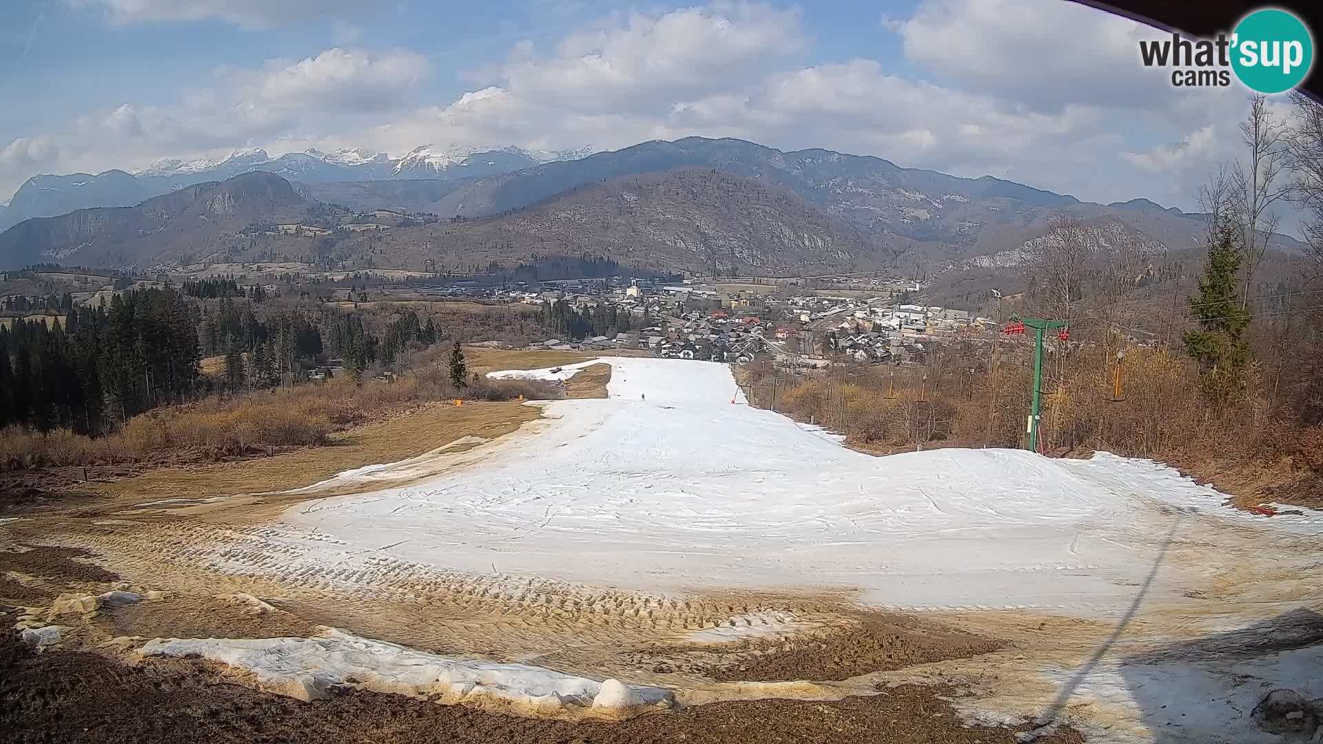 Webcam Bohinjska Bistrica – Live View from Kozji Hrbet Ski Station