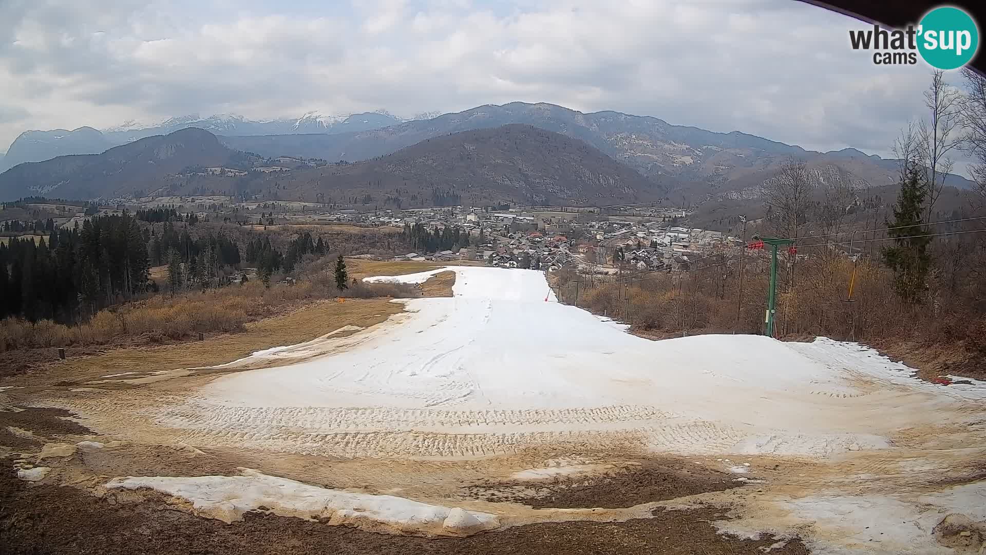 Webcam Bohinjska Bistrica – Live View from Kozji Hrbet Ski Station