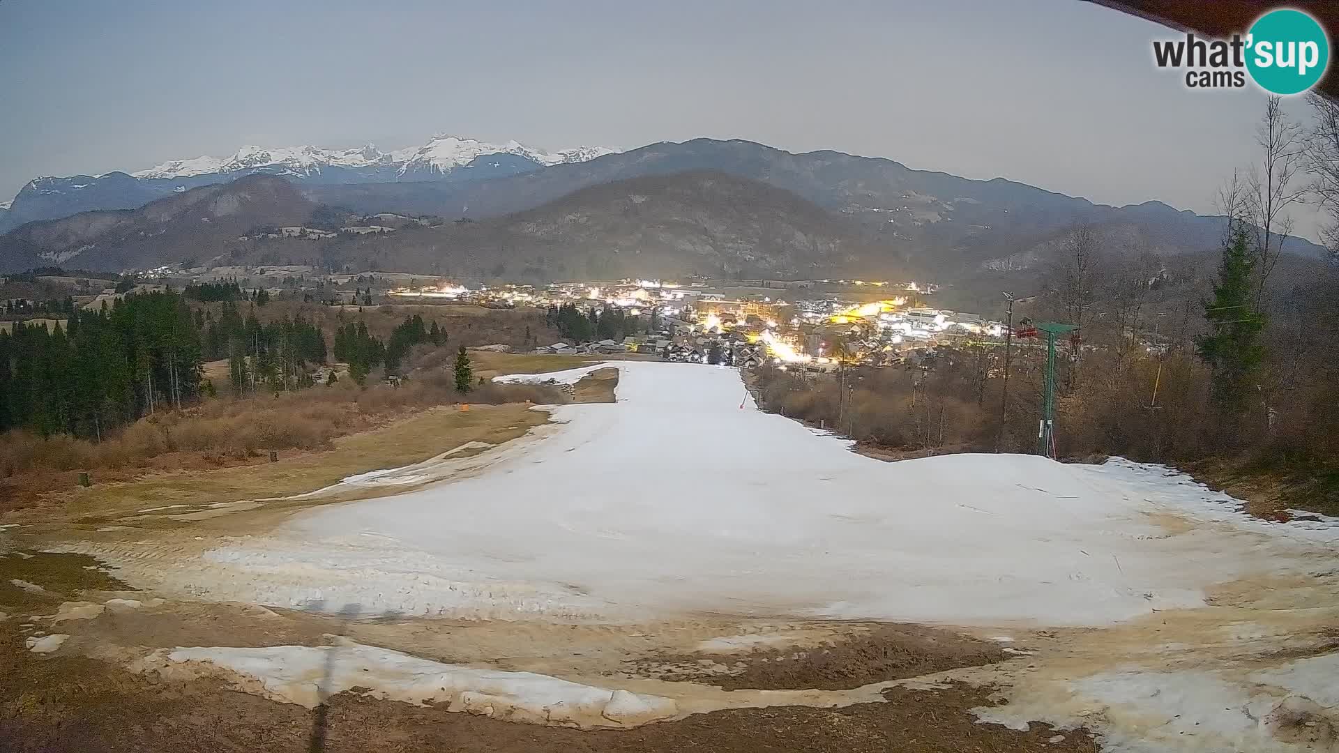 Webcam Bohinjska Bistrica – Live View from Kozji Hrbet Ski Station