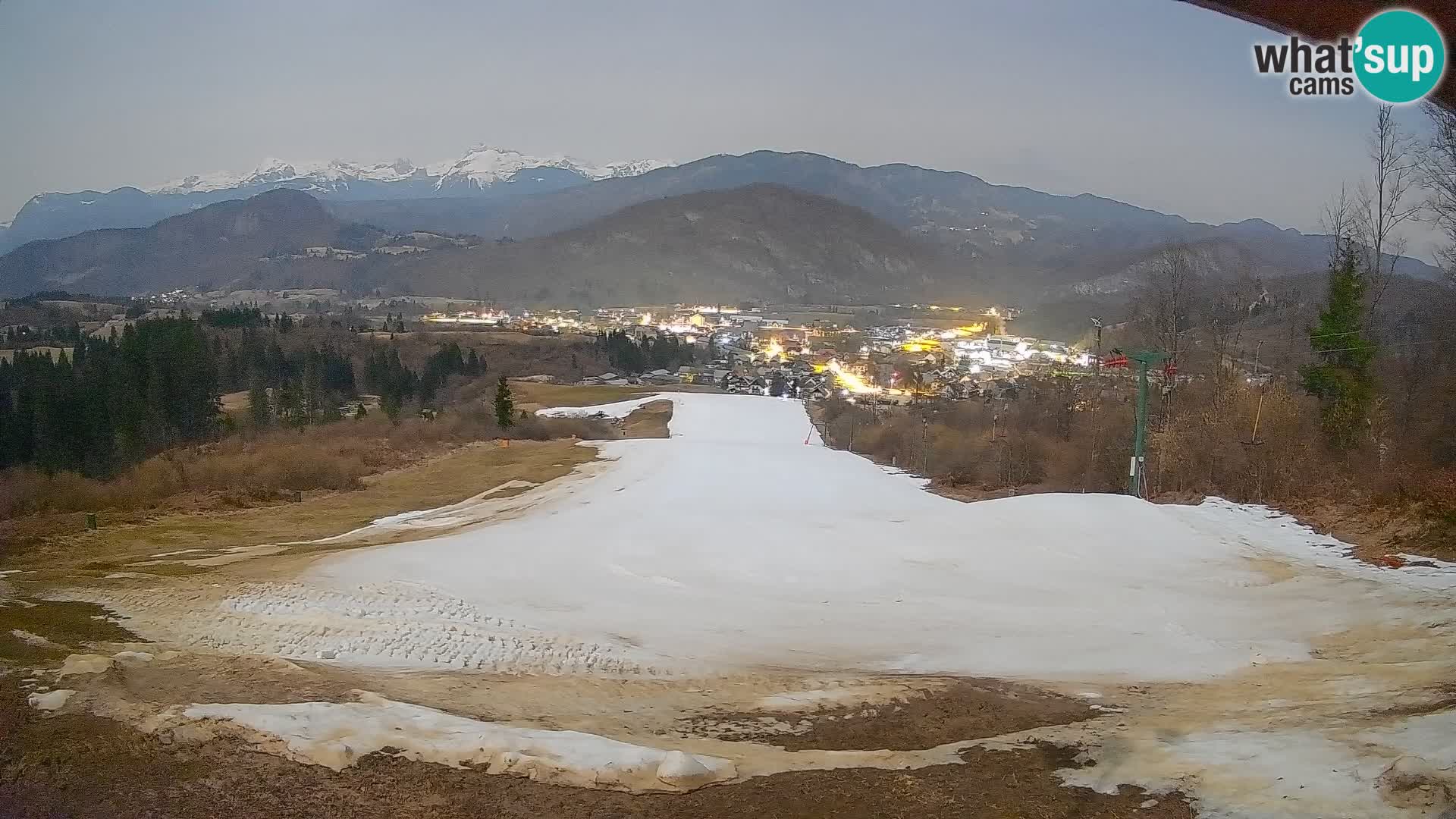 Livekamera Bohinjska Bistrica – Liveblick von der Skistation Kozji Hrbet