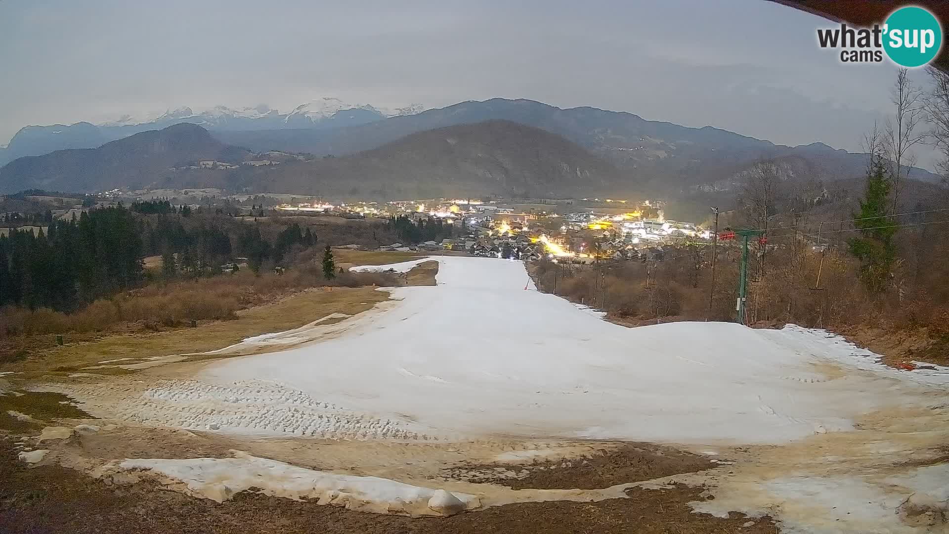 Webcam Bohinjska Bistrica – Live View from Kozji Hrbet Ski Station