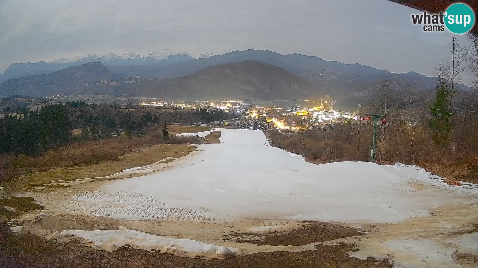 Livekamera Bohinjska Bistrica – Liveblick von der Skistation Kozji Hrbet