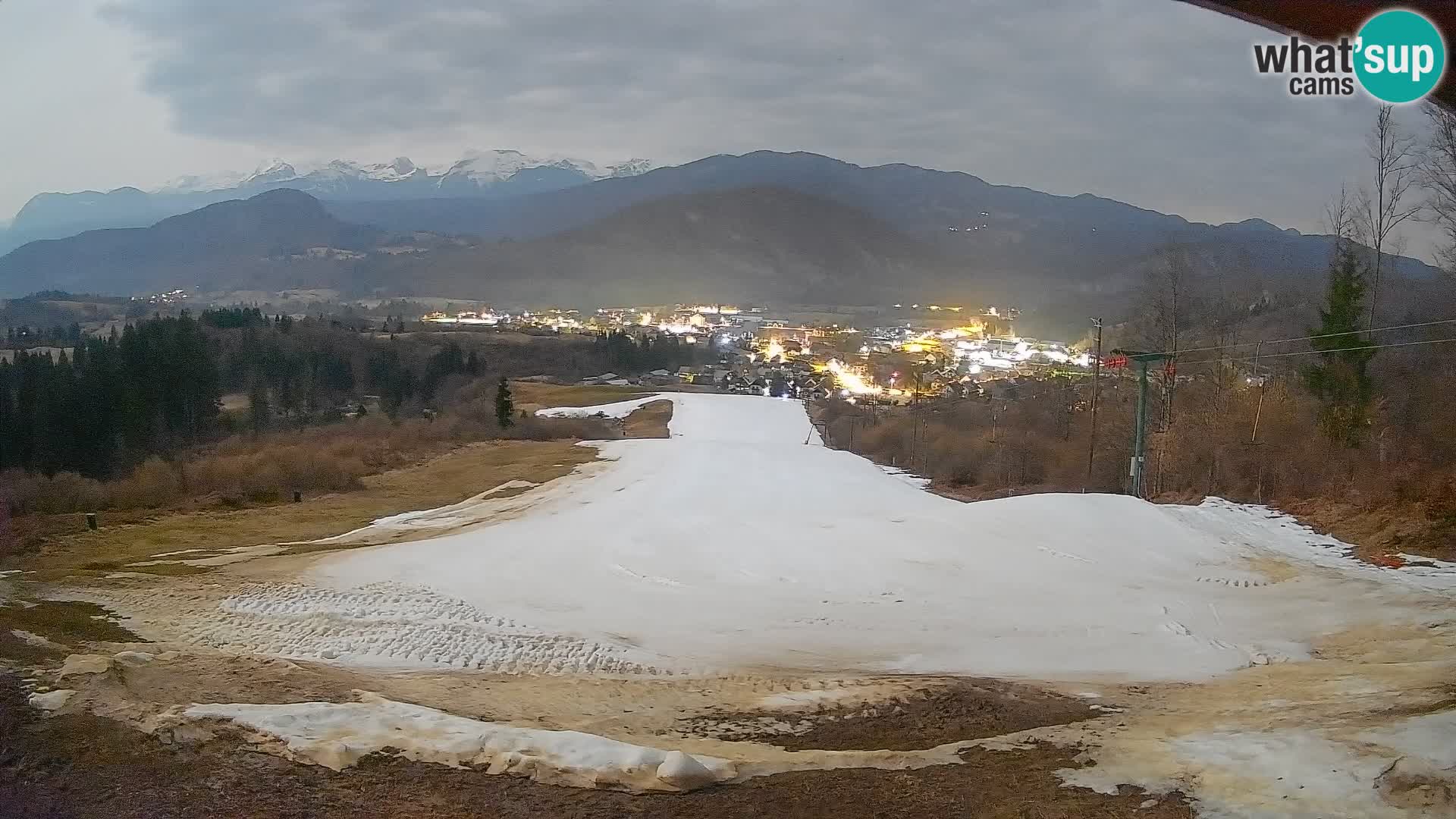 Cámara en vivo Bohinjska Bistrica – Vista en directo desde la estación de esquí Kozji Hrbet