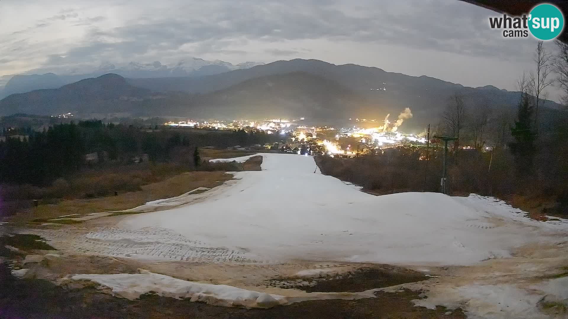 Cámara en vivo Bohinjska Bistrica – Vista en directo desde la estación de esquí Kozji Hrbet