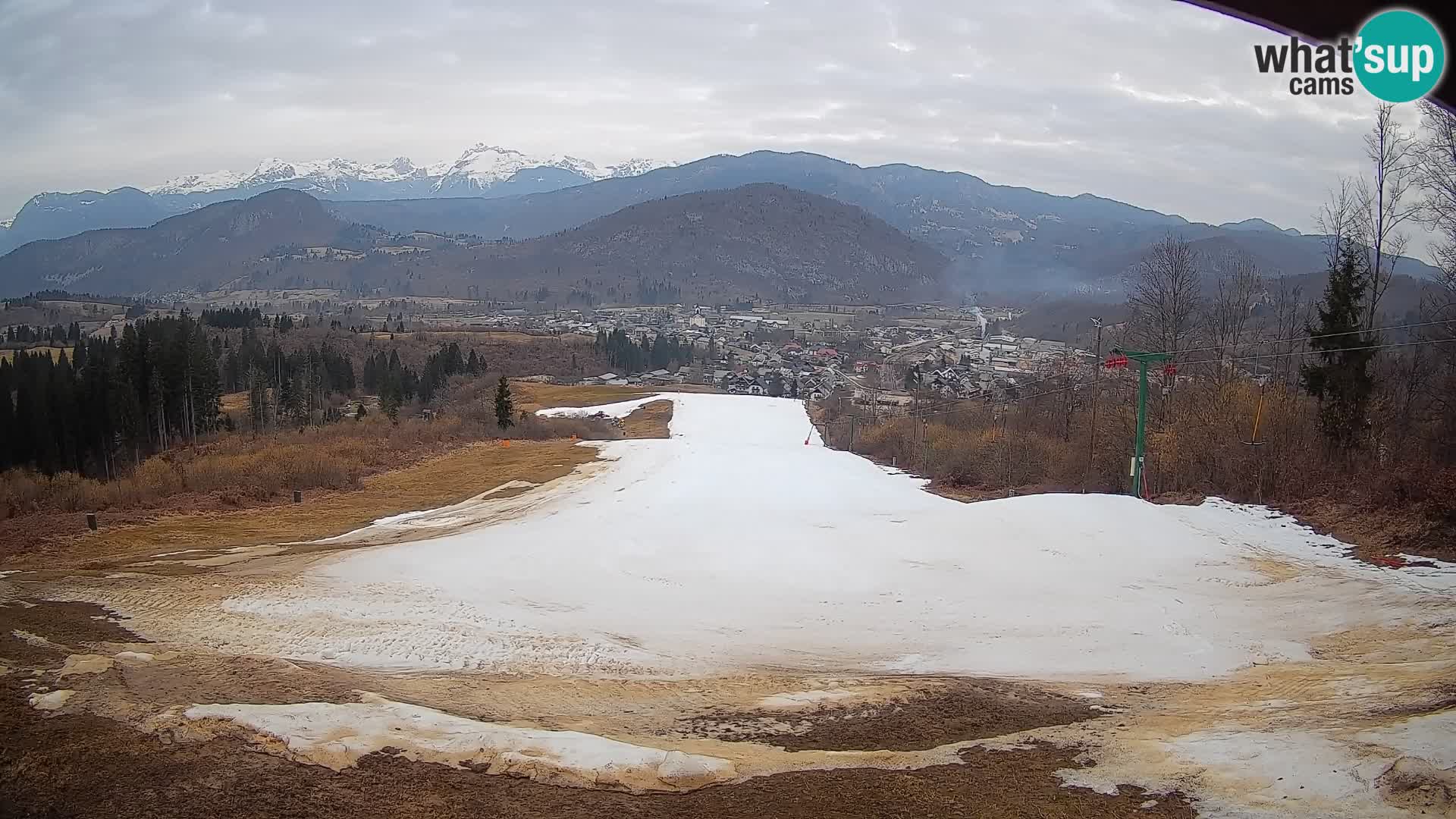 Livekamera Bohinjska Bistrica – Liveblick von der Skistation Kozji Hrbet