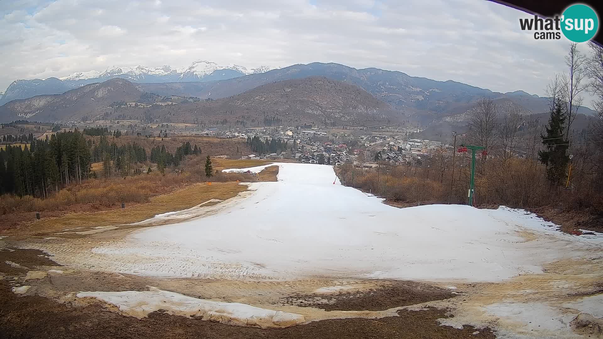 Webcam Bohinjska Bistrica – Vista live dalla stazione sciistica Kozji Hrbet