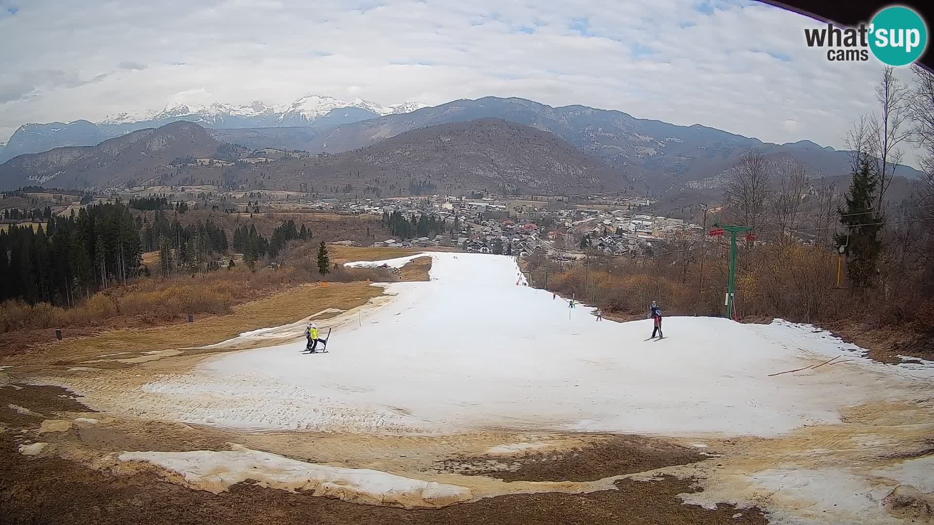 Webcam Bohinjska Bistrica – Live View from Kozji Hrbet Ski Station