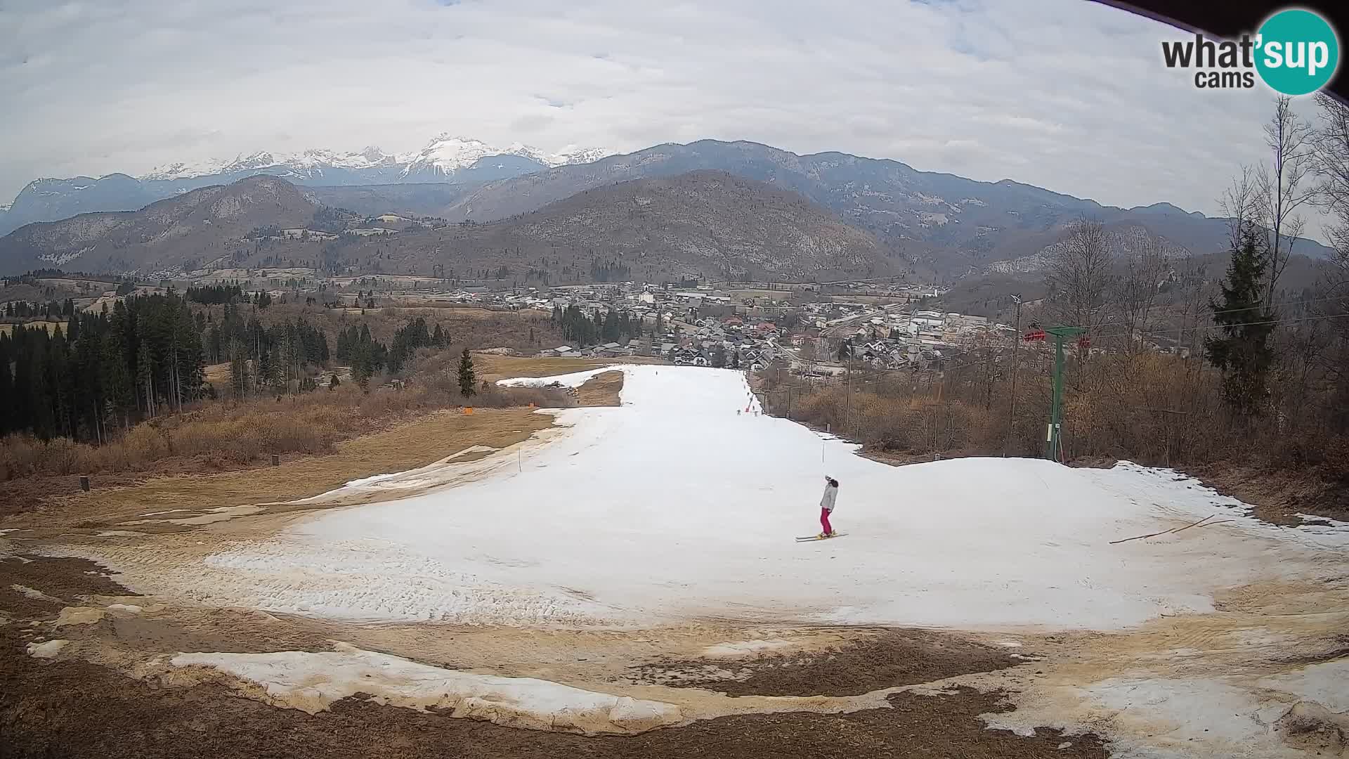 Webcam Bohinjska Bistrica – Live View from Kozji Hrbet Ski Station