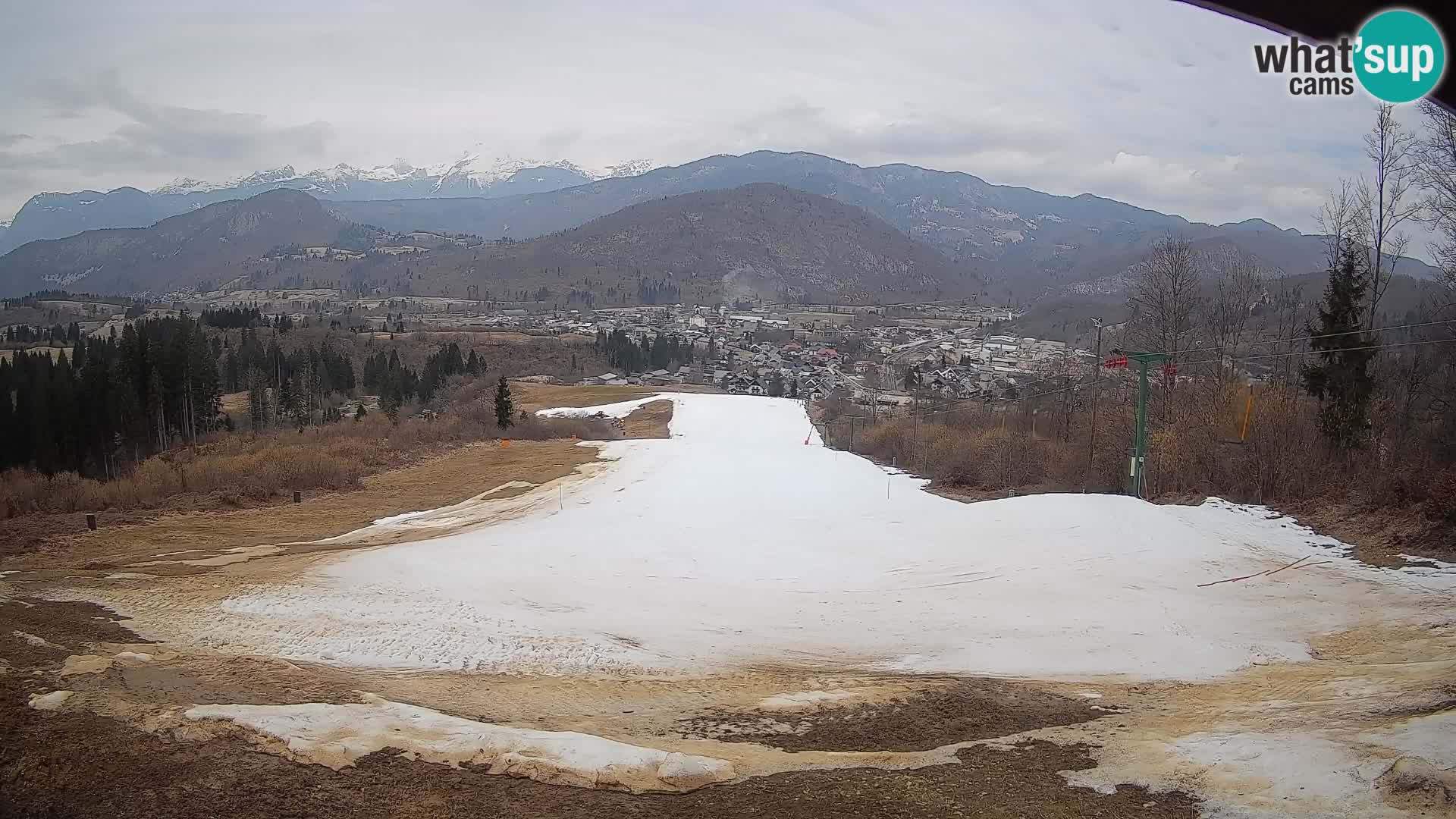 Webcam Bohinjska Bistrica – Vue en direct depuis la station de ski Kozji Hrbet