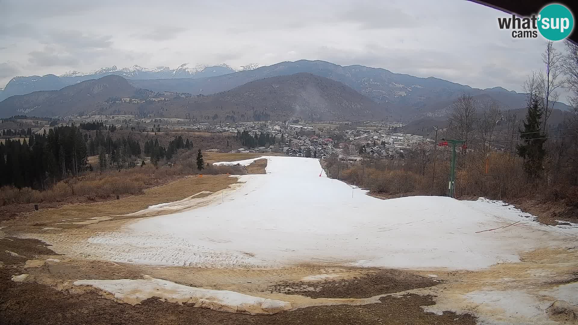 Webcam Bohinjska Bistrica – Live View from Kozji Hrbet Ski Station