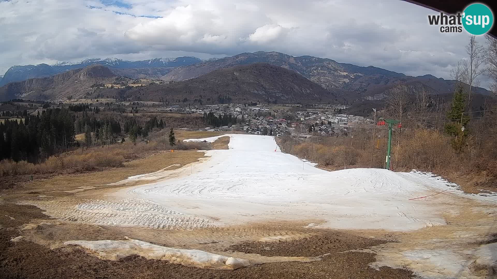 Webcam Bohinjska Bistrica – Live View from Kozji Hrbet Ski Station