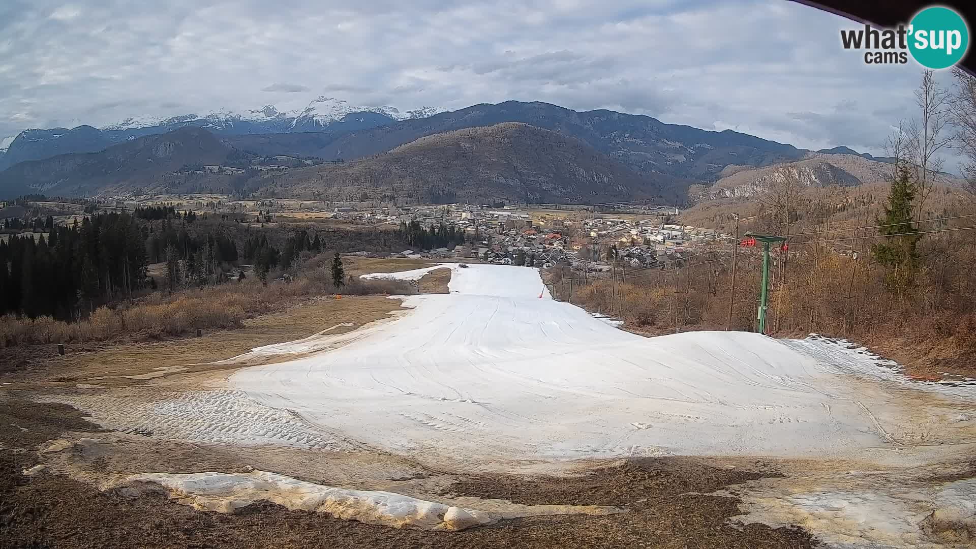Webcam Bohinjska Bistrica – Live View from Kozji Hrbet Ski Station