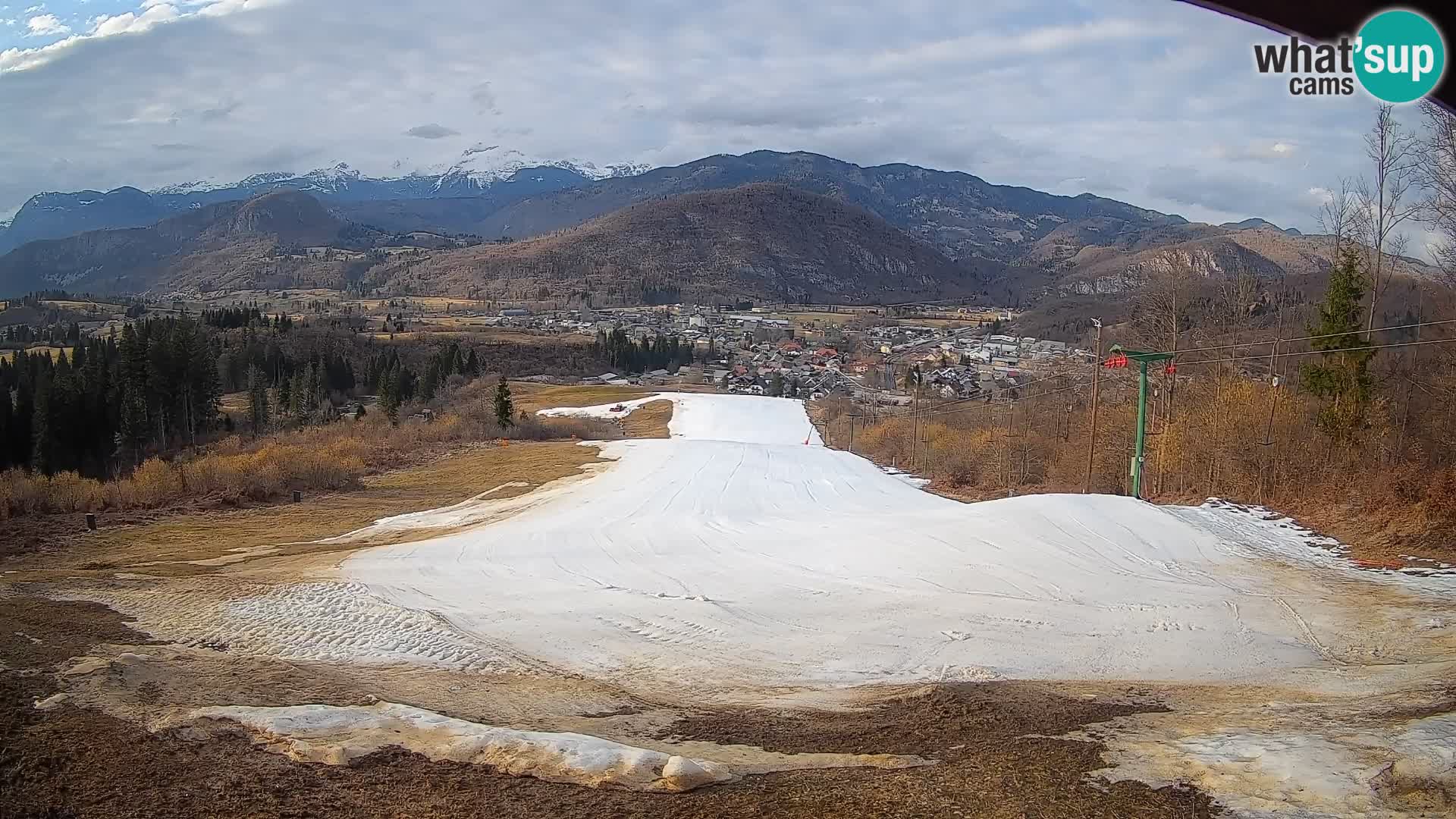 Spletna kamera Bohinjska Bistrica – Pogled v živo s smučišča Kozji Hrbet