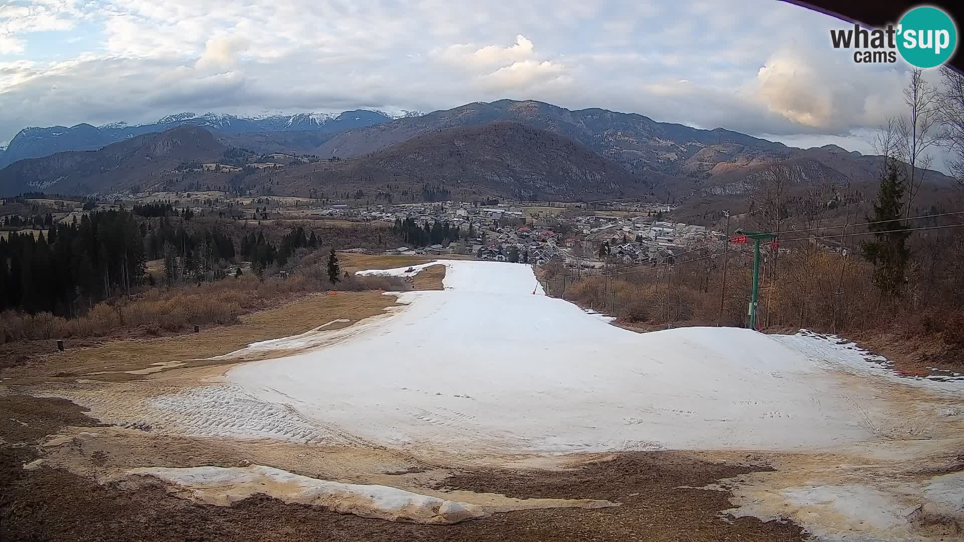 Webcam Bohinjska Bistrica – Live View from Kozji Hrbet Ski Station