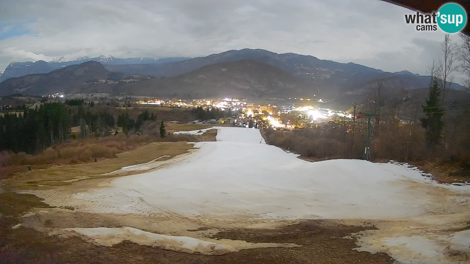 Webcam Bohinjska Bistrica – Vue en direct depuis la station de ski Kozji Hrbet