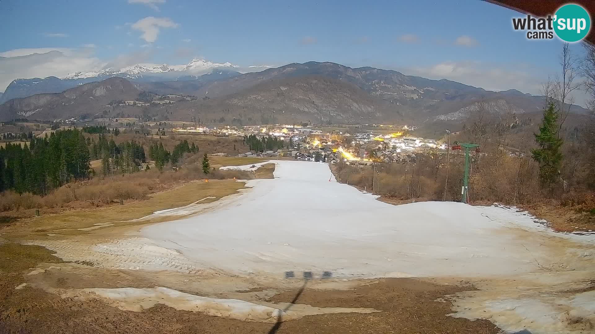 Webcam Bohinjska Bistrica – Live View from Kozji Hrbet Ski Station