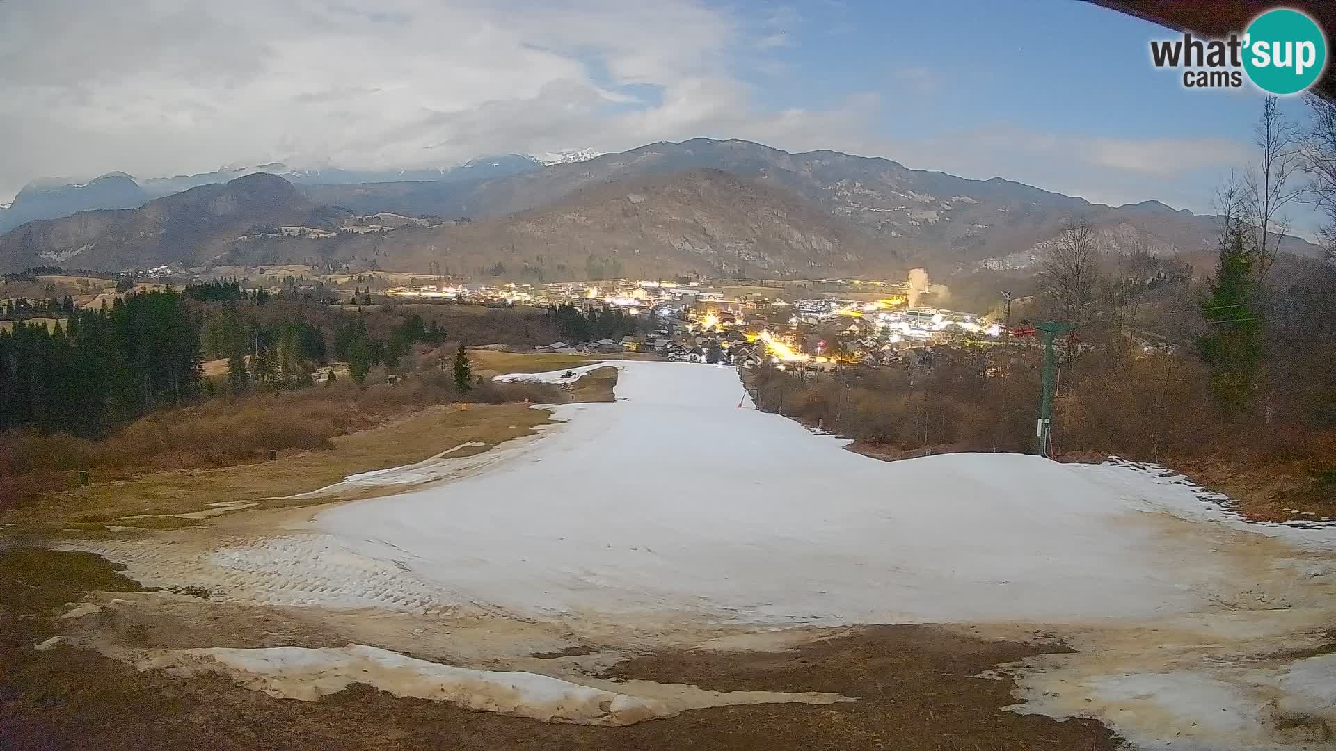 Webcam Bohinjska Bistrica – Vista live dalla stazione sciistica Kozji Hrbet